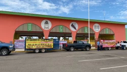 Se manifiestan Ganaderos Sinaloenses en Culiacán