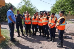Capacitan en prácticas de vialidad a cadetes de la Policía Municipal