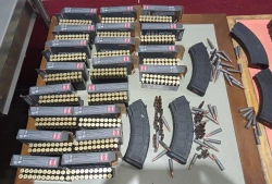 Mesa Estatal de Seguridad asegura cerca de 600 cartuchos, 190 dosis de distintas drogas y 16 armas de fuego en un día de acciones a lo largo del estado