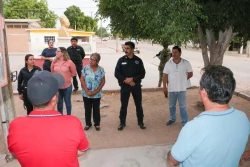 Fortalece la Policía Municipal proximidad social en Quetchehueca