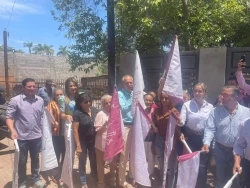 Avanza programa de pavimento en Ahome