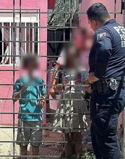 A través del protocolo Salva, Policía Estatal rescata a menores víctimas de violencia en colonia La Cholla de Hermosillo
