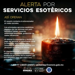 Detecta Unidad Cibernética nuevo modo de extorsión a través de supuestos servicios esotéricos