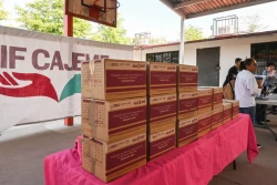 Inicia entrega de despensas con el programa “1000 días de vida” en Cajeme