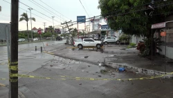 Lluvias en Mazatlán dejan desplome de postes, cables y árboles