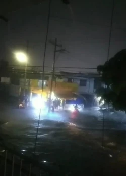 ¡Fuertes lluvias se registran en Mazatlán!