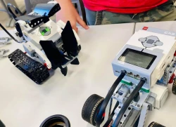 Fomenta Universidad Tecnológica de San Luis gusto por la robótica en la niñez de la región fronteriza