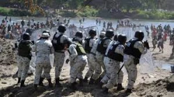 Redoblan la presencia de la Guardia Nacional en la frontera de Chiapas y Guatemala
