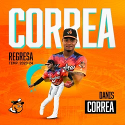 Correa regresará para dar fortaleza al relevo Naranjero