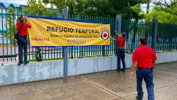 Se habilitan tres refugios temporales en Mazatlán por cercanía de "Lidia" a costas sinaloenses