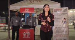 Módulos de Infonavit en estadio de Tomateros