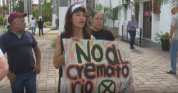 Habitantes de la colonia Las Malvinas en Los Mochis, exigen que no se construya crematorio en esa zona