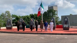 Realizan ceremonia en conmemoración al Bicentenario del Heroico Colegio Militar