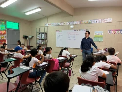 Gobierno Municipal promueve prevención del delito en las escuelas de la colonia Valle Dorado