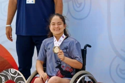 Gana alumna de Cecyte Sonora dos medallas de oro en Juegos Paranacionales Conade 2023