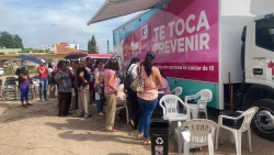Brigada de sensibilización en prevención del cáncer de mama