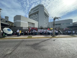 Realizan paro nacional trabajadores del Poder Judicial en Mazatlán