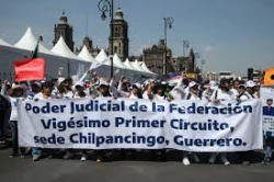 Fue una marcha muy menguada
