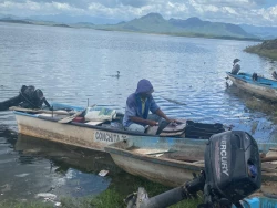 Favorece a pescadores de Sanalona las lluvias de Norma