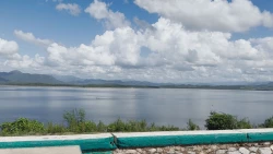 Mínima la captación de agua que registró la presa Sanalona con las lluvias de los últimos días