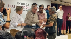 Entregan apoyo a afectados por “Norma” en Culiacán