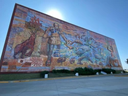 Creador sinaloense del mural más grande del mundo pide se le de mantenimiento a su obra