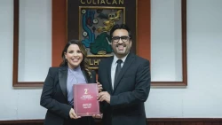 Obras de pavimentación destaca alcalde de Culiacán en segundo informe
