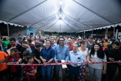 Llega la pavimentación a los Girasoles