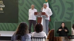 Rubén Rocha entera a AMLO del conflicto de la UAS