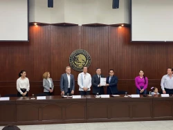 Entrega Enrique Inzunza 2do informe de Rubén Rocha 