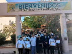 Alumnado de Cobach Sonora destacó en competencia estatal de matemáticas