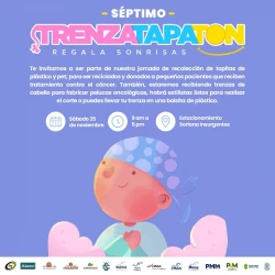Apoya a los niños del Hospital Pediátrico de Sinaloa, ¡Únete al TRENZATAPATON!