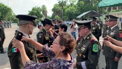 19 Militares son ascendidos de rango en la Tercera Región Militar