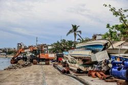 Acapulco permanece devastado un mes después del huracán Otis