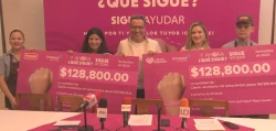 Grupo Panamá entrega donativo a fundación Encauza