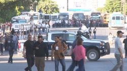 Sin manifestaciones ni disturbios transcurre informe del gobernador Rocha Moya