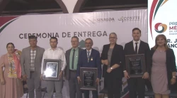 Entregan premio al mérito científico Sinaloa 2023 a Joan Albert Sánchez