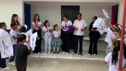 Vicasa Desarrollos y Grupo Alerta entregan remodelación de Baños en primaria Rafael Lizárraga Zazueta
