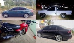 Se recuperan 4 vehículos con reporte de robo en las últimas 24 horas en Culiacán