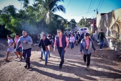 Intensifica recorrido Alcalde de Mazatlán por colonias