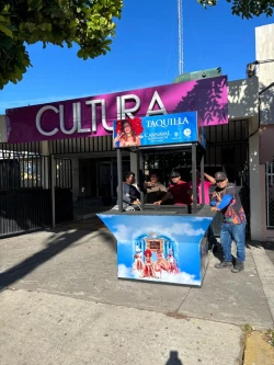 Instalan taquillas y baños públicos en zona de Carnaval