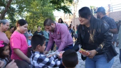 Entrega alcalde de Badiraguato obra de pavimentación