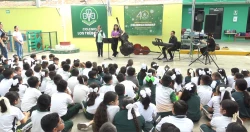 Músicos del Centro Municipal de Artes llevan conciertos didácticos a las escuelas de Mazatlán