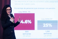 Explica Luisa María Alcalde iniciativa de reforma de Pensiones