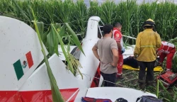 Muera piloto al desplomarse avioneta en sindicatura de Costa Rica
