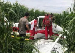 Muere piloto de avioneta tras desplomarse en una parcela