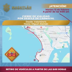 ¡Hoy es el segundo desfile del Carnaval de Mazatlán!