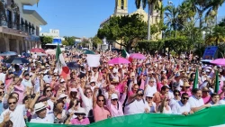 Mazatlán se suma al movimiento nacional 'Marcha por Nuestra Democracia'