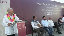Presidente de México inaugura Acueducto Picachos-Concordia