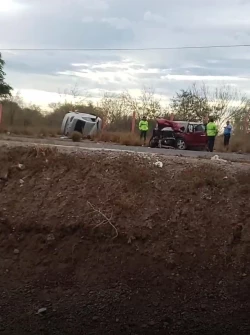 Muere mujer en accidente sobre la 200 en Ciudad Obregón